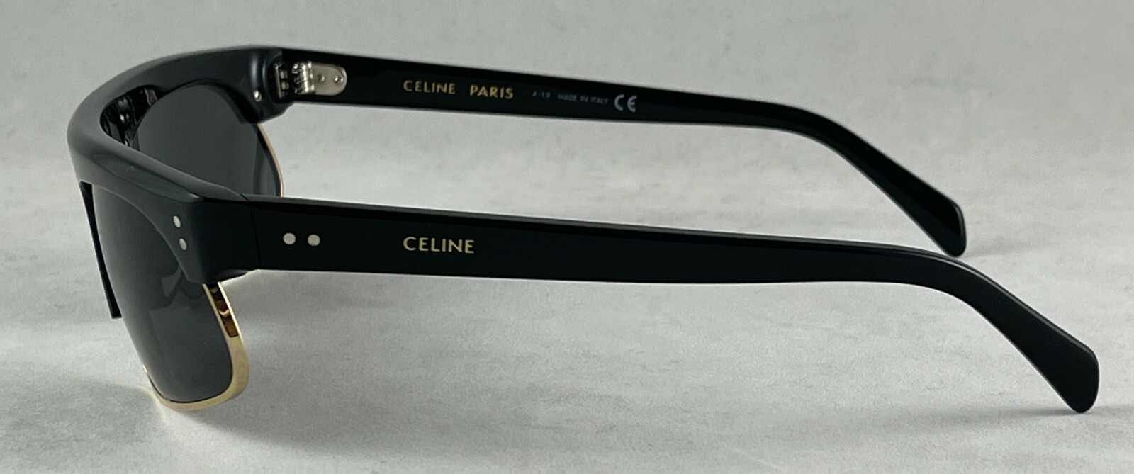 CELINE PARIS CL40107U CL 40107U 01A Black Sunglasses Black 60-19-140