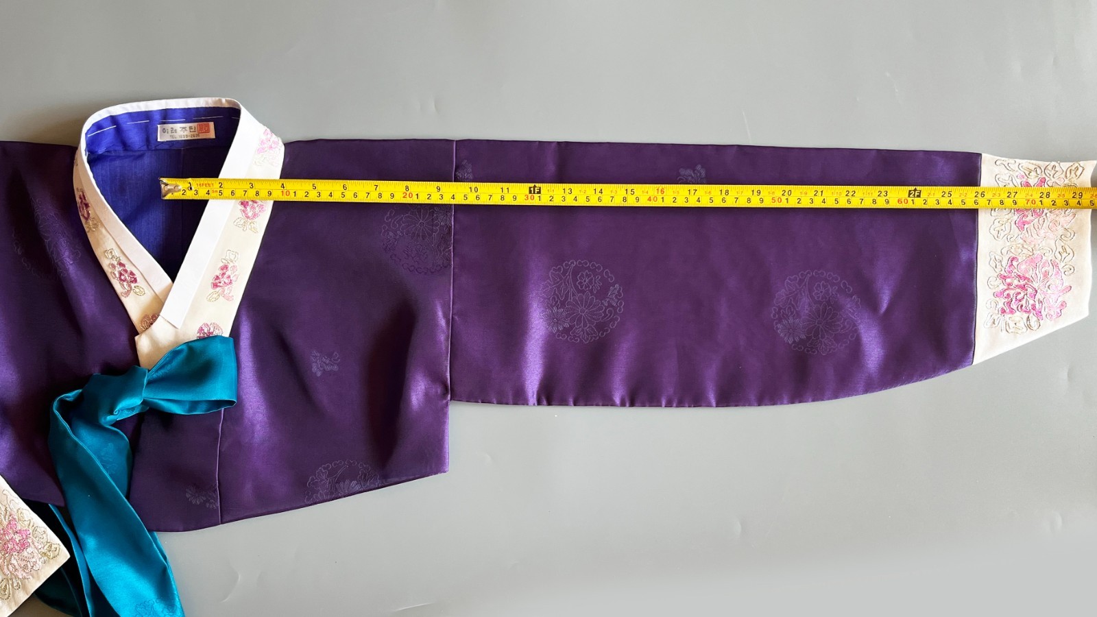 Korean Traditional Dress Hanbok Set-Purple Top Lavender Skirt / Undergarments