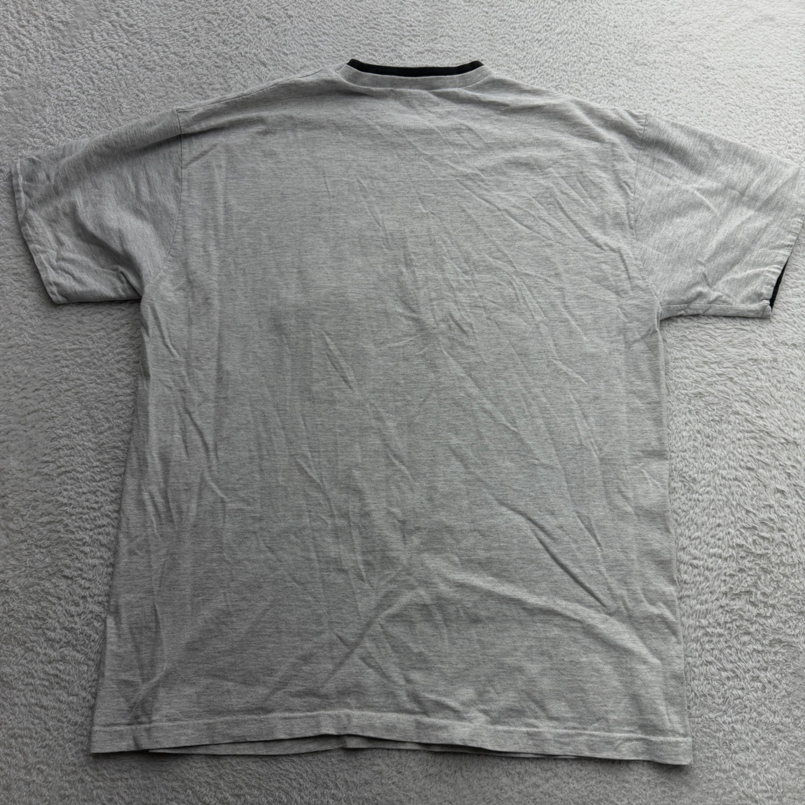 Vintage Anvil Luzerne Music Center Ringer T-Shirt Gray Mens XL Made in USA 90s