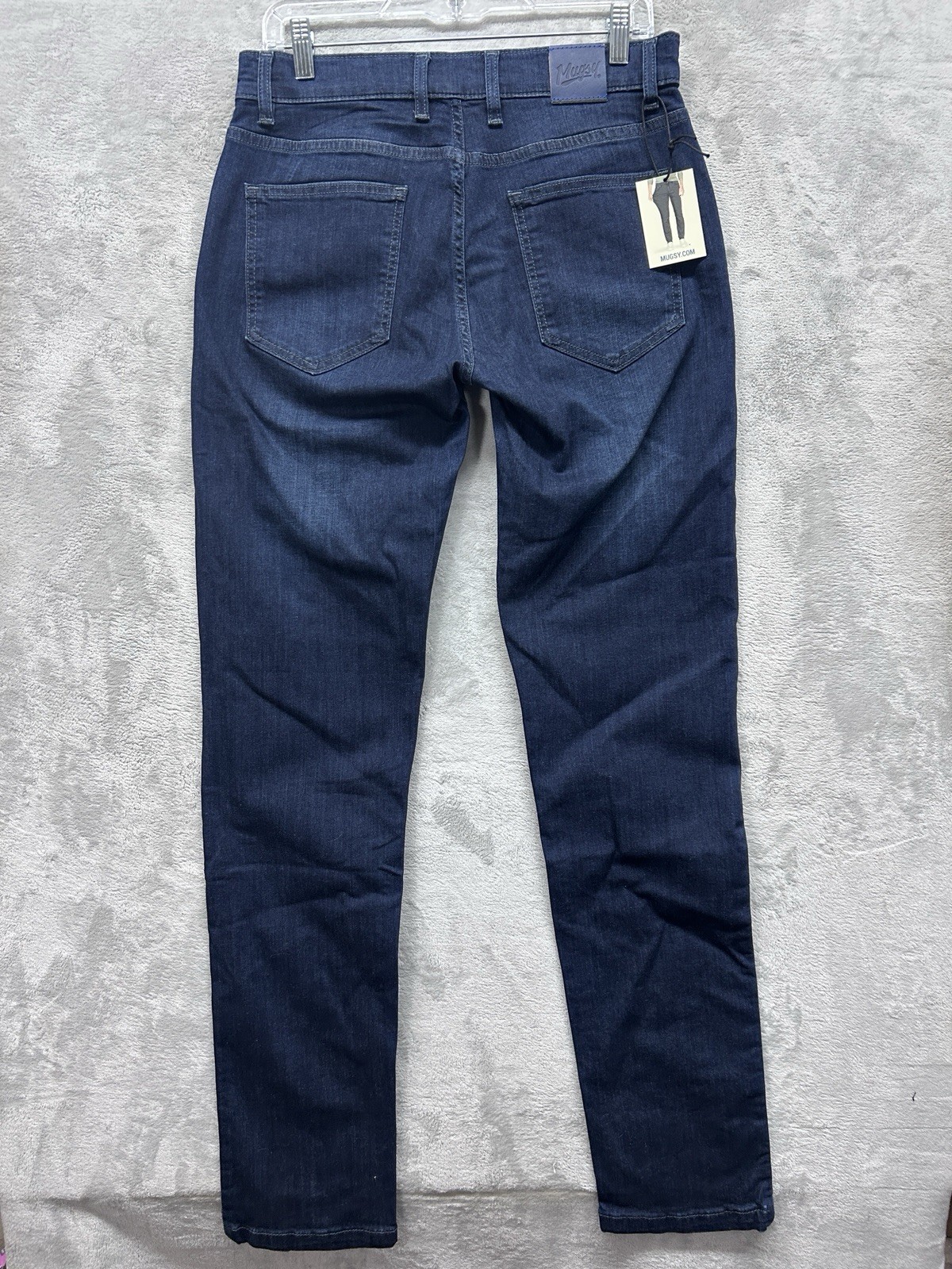 Mugsy Fultons Jeans Men’s 32×34 Blue Denim Stretch 5-Pocket Casual FLX3NFU.