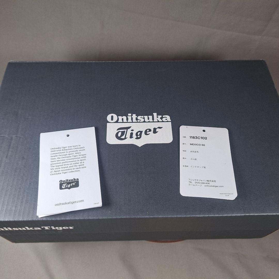 Onitsuka Tiger MEXICO66 Yellow Black 9 Leather Sneakers
