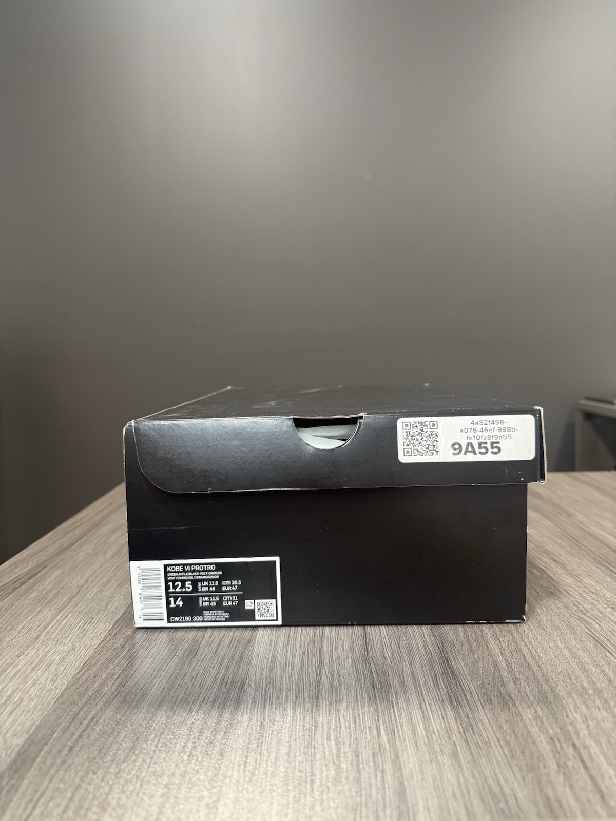 Kobe 6 Protro ‘Grinch’ 2020 men’s 12.5