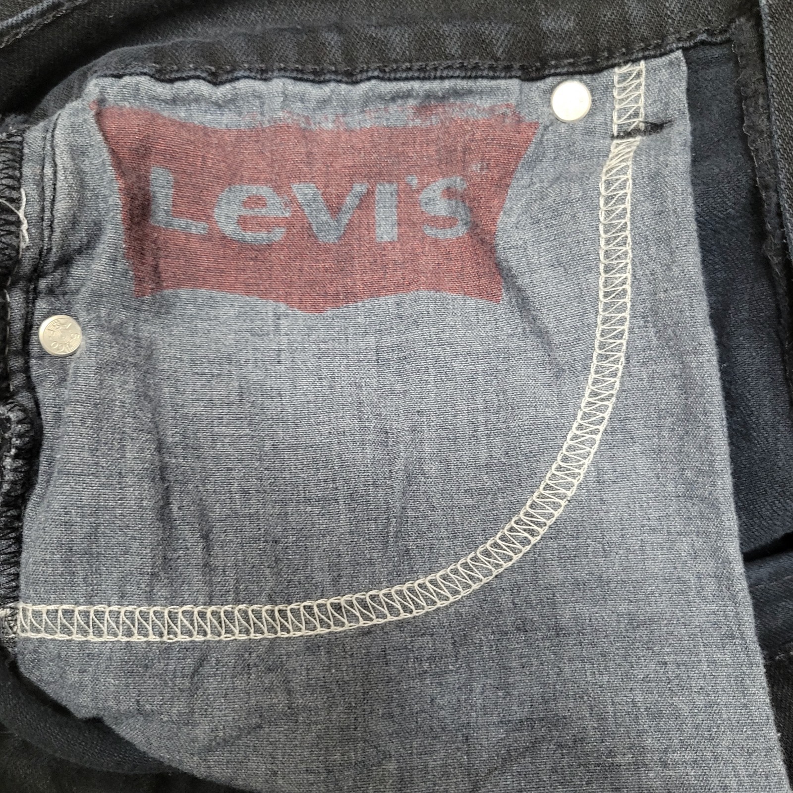 Levi’s 511 Black Slim Fit Stretch Straight Jeans 32/34 Men’s Pre-owned Condition
