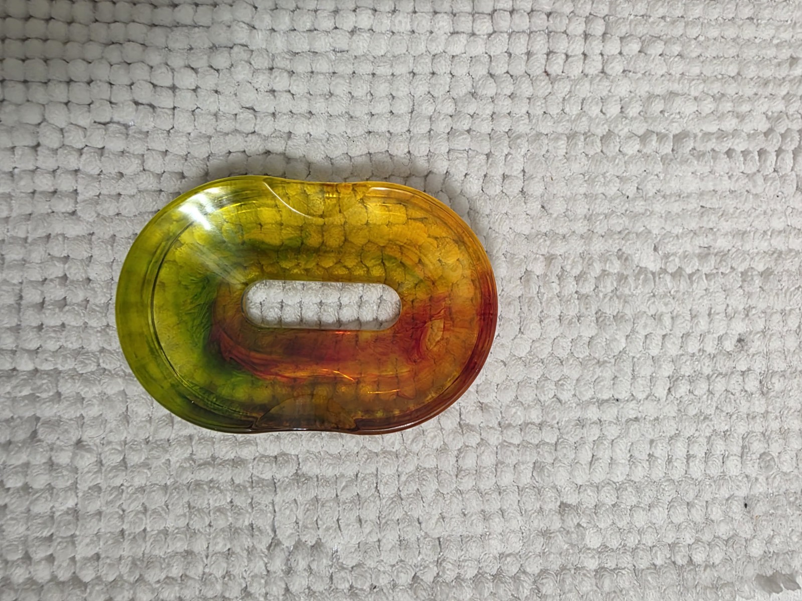 Multicolored Resin Soap dish