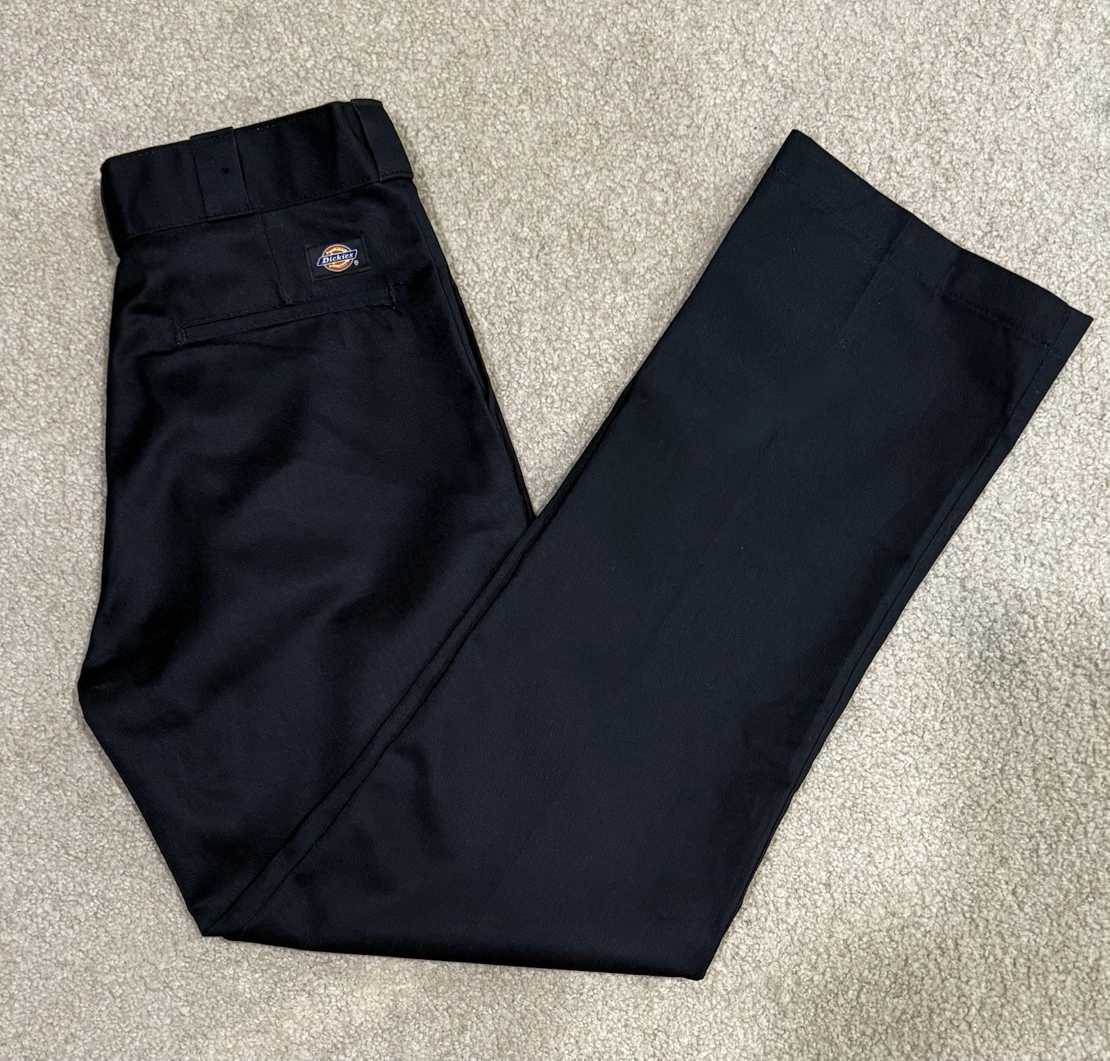 Dickies 874 Original Fit Pants Mens 32×32 Black Workwear Chino Straight Leg