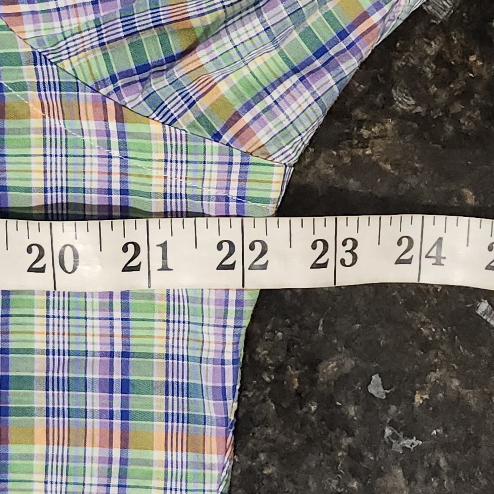 Polo Ralph Lauren Plaid Check Button Down Classic Preppy Outdoor Money Medium