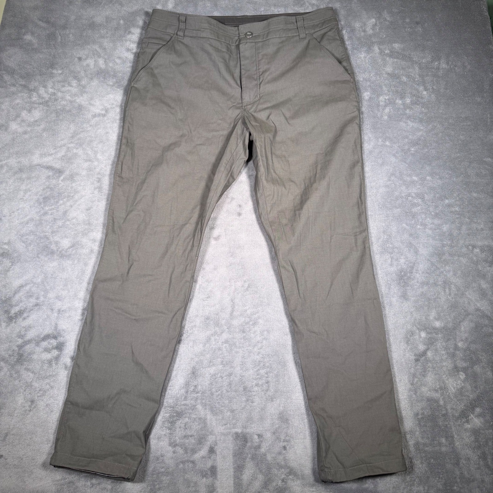 Kuhl Resistor Lite Chino Pants Mens 36×32 Gray Stretch Hiking 5202 XKanvas