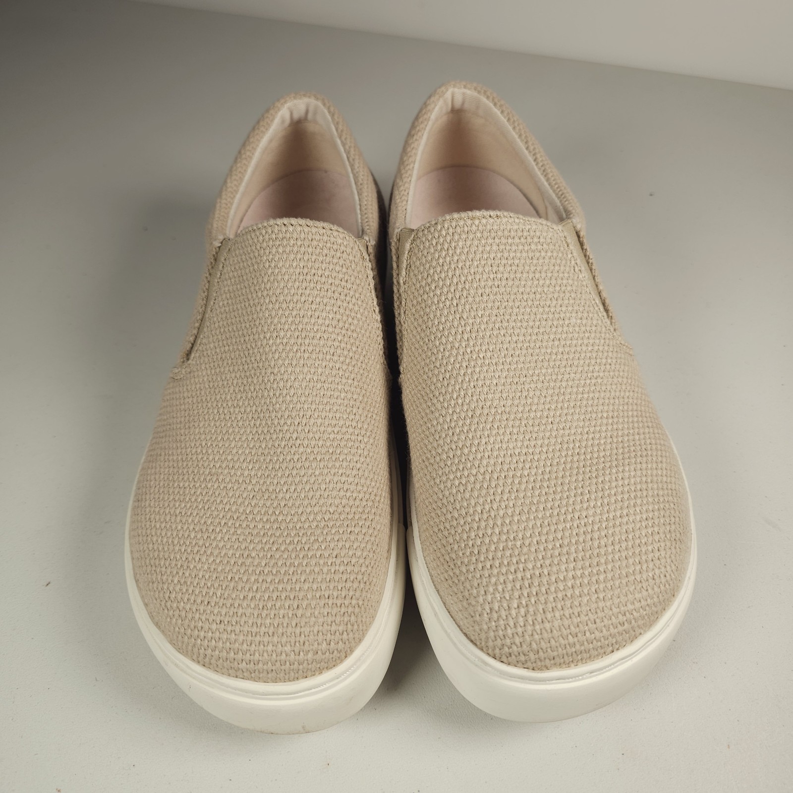 BIRKENSTOCK Oswego Canvas Suede Shoes Sandcastle Taupe Medium/Narrow Unisex 38