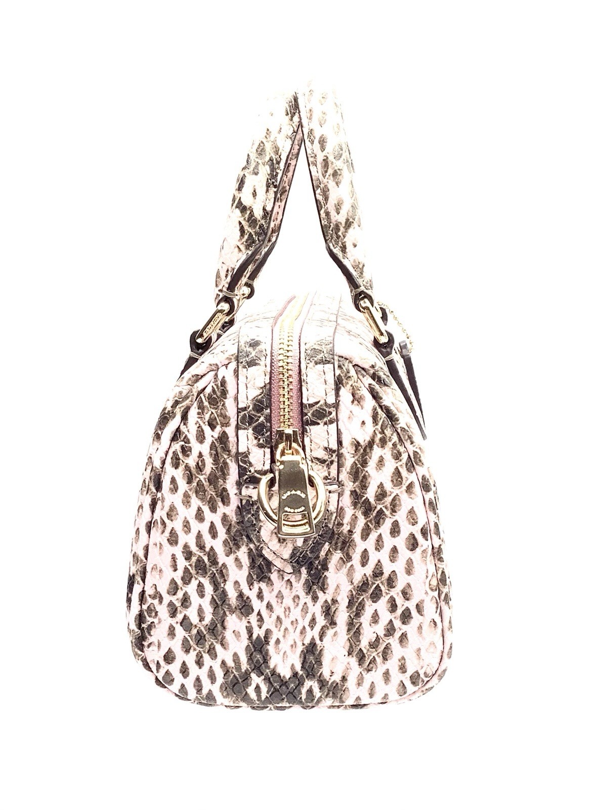 Coach Mini Rowan Crossbody Bag in Snake-Embossed Leather with Card Case – NWT