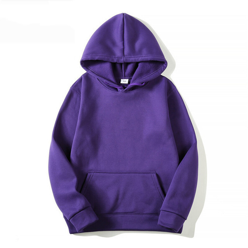 Men’s Plain Pullover Hoodies Casual Hooded Sweatshirts Long Sleeve Classic Tops▱