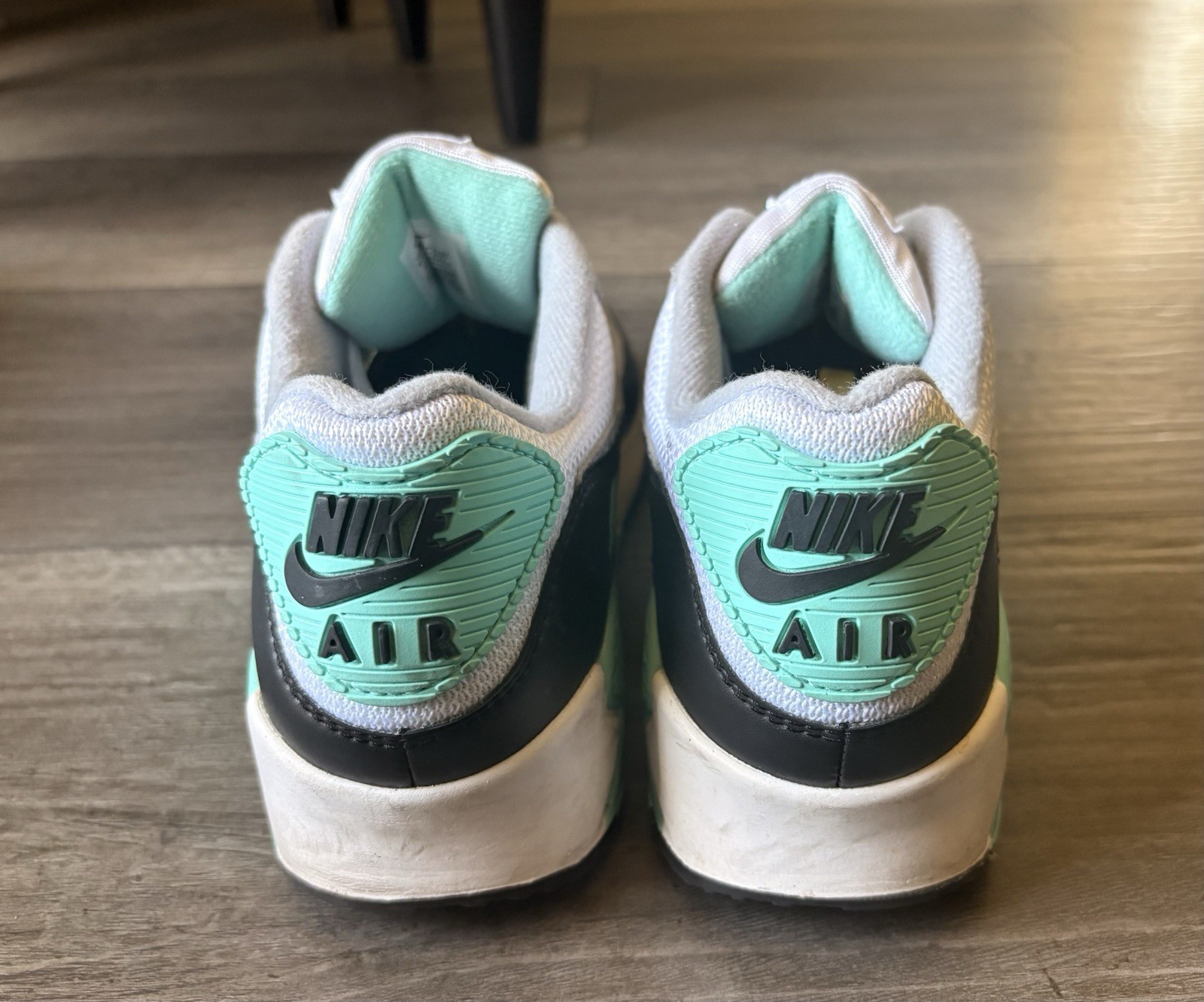 Nike Air Max 90 Hyper Turquoise Sneakers CD0881-100 Men Size 9