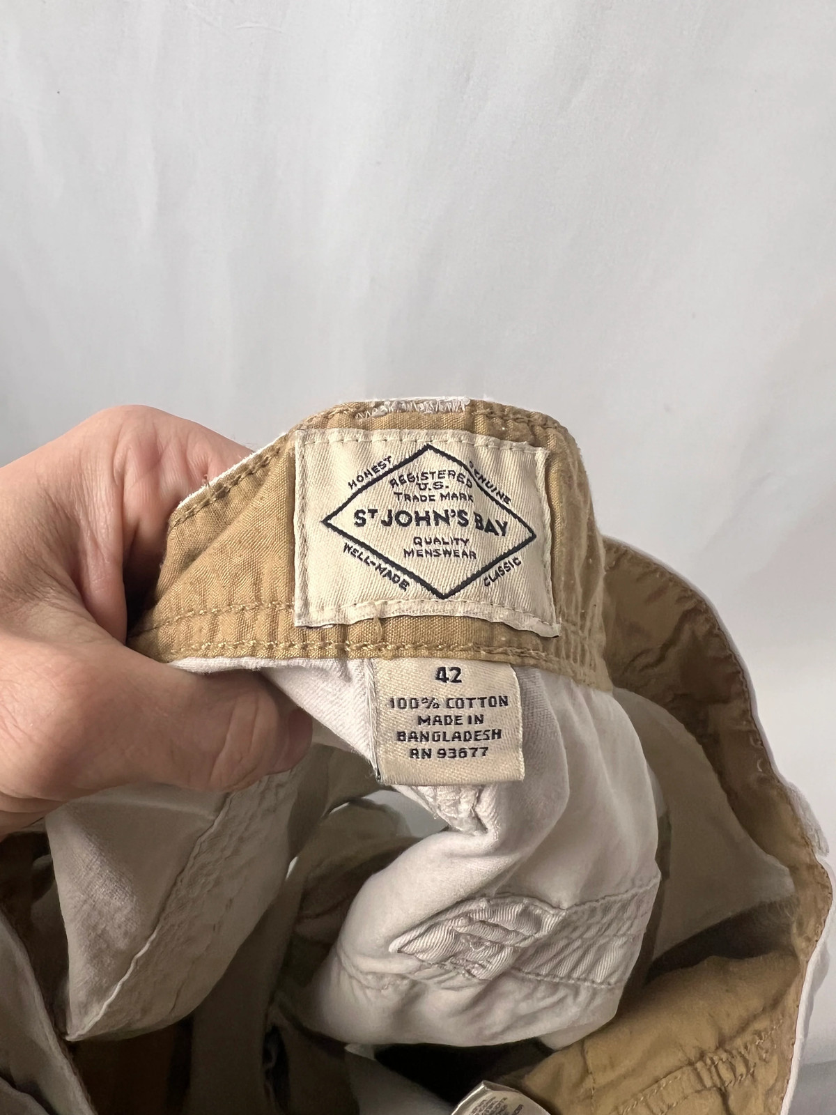 St. John’s Bay Velcro Cargo Shorts