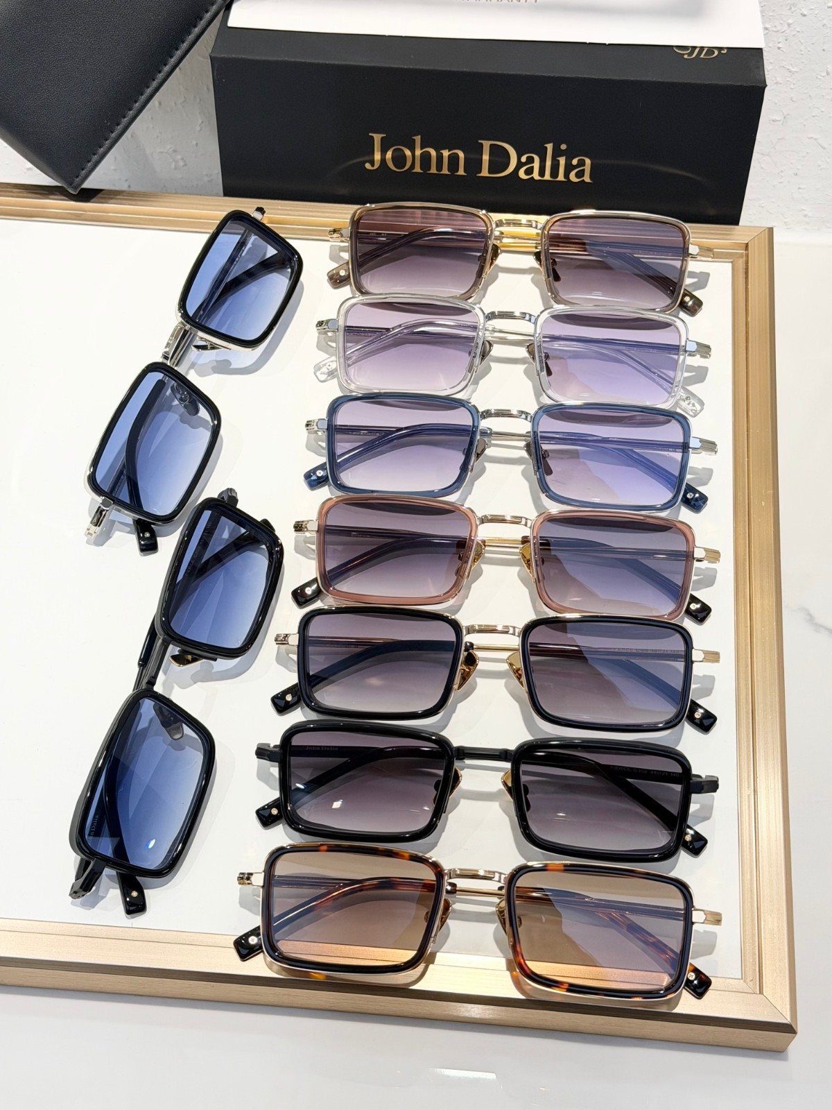 JOHN DALIA Unisex Sunglasses – MODEL: PIERCE – SIZE: 48口21-145
