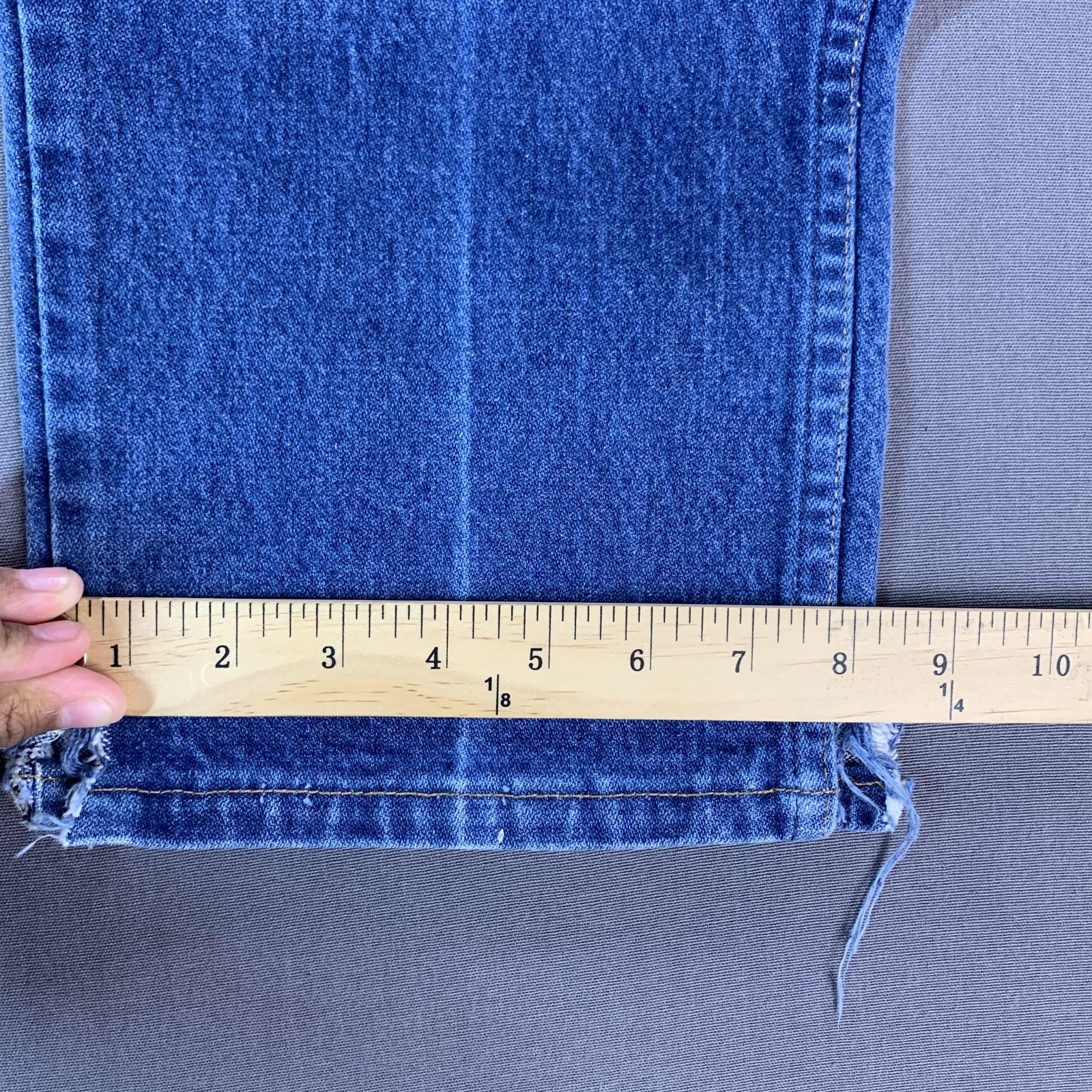 Vintage Wrangler Cowboy Cut Jeans Mens 38×32 Blue Denim 13MWZ USA Workwear