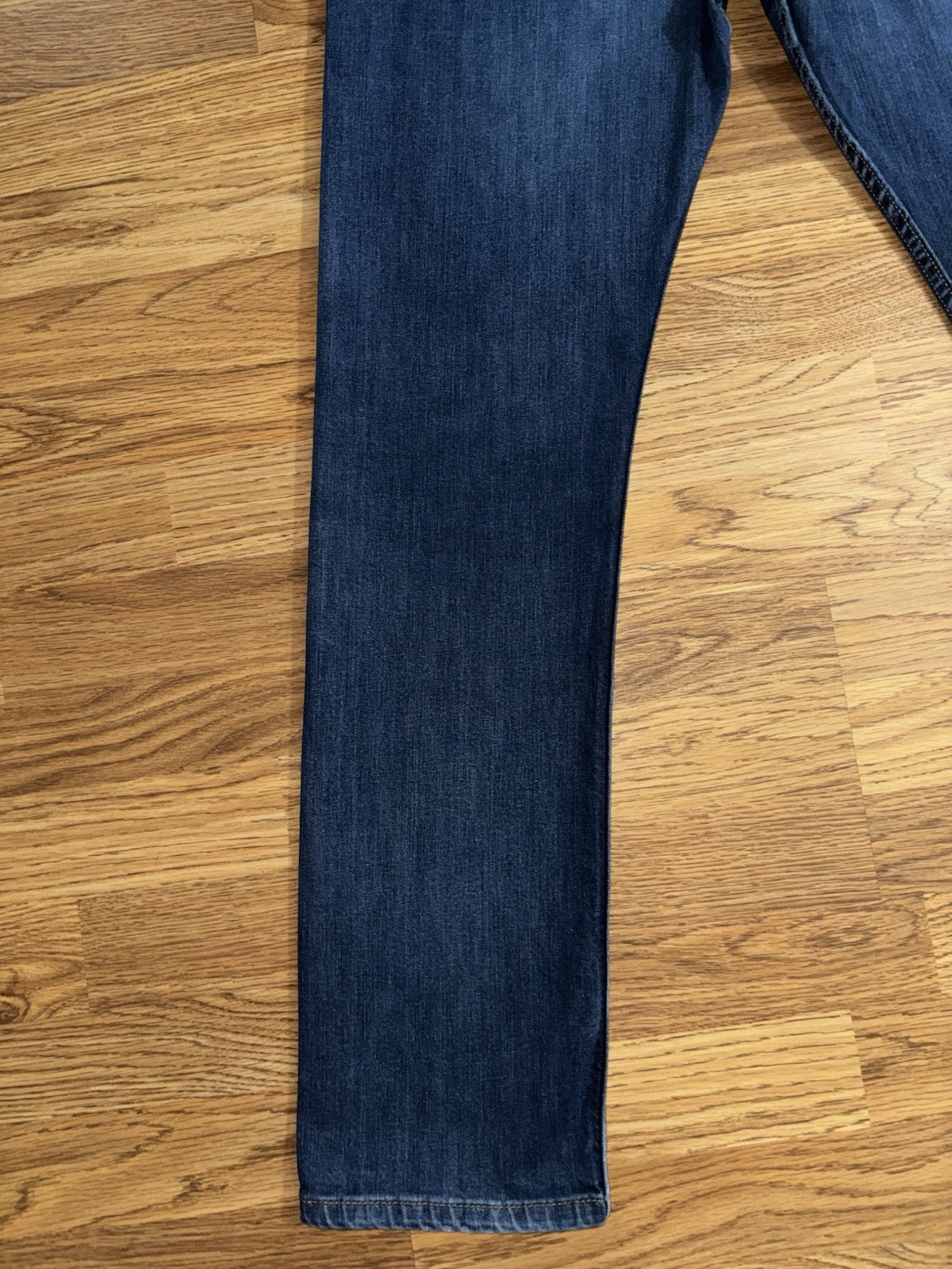 Levi’s 513 Selvedge Slim Straight Leg Jeans Men’s Size 33×31 Medium Wash Denim