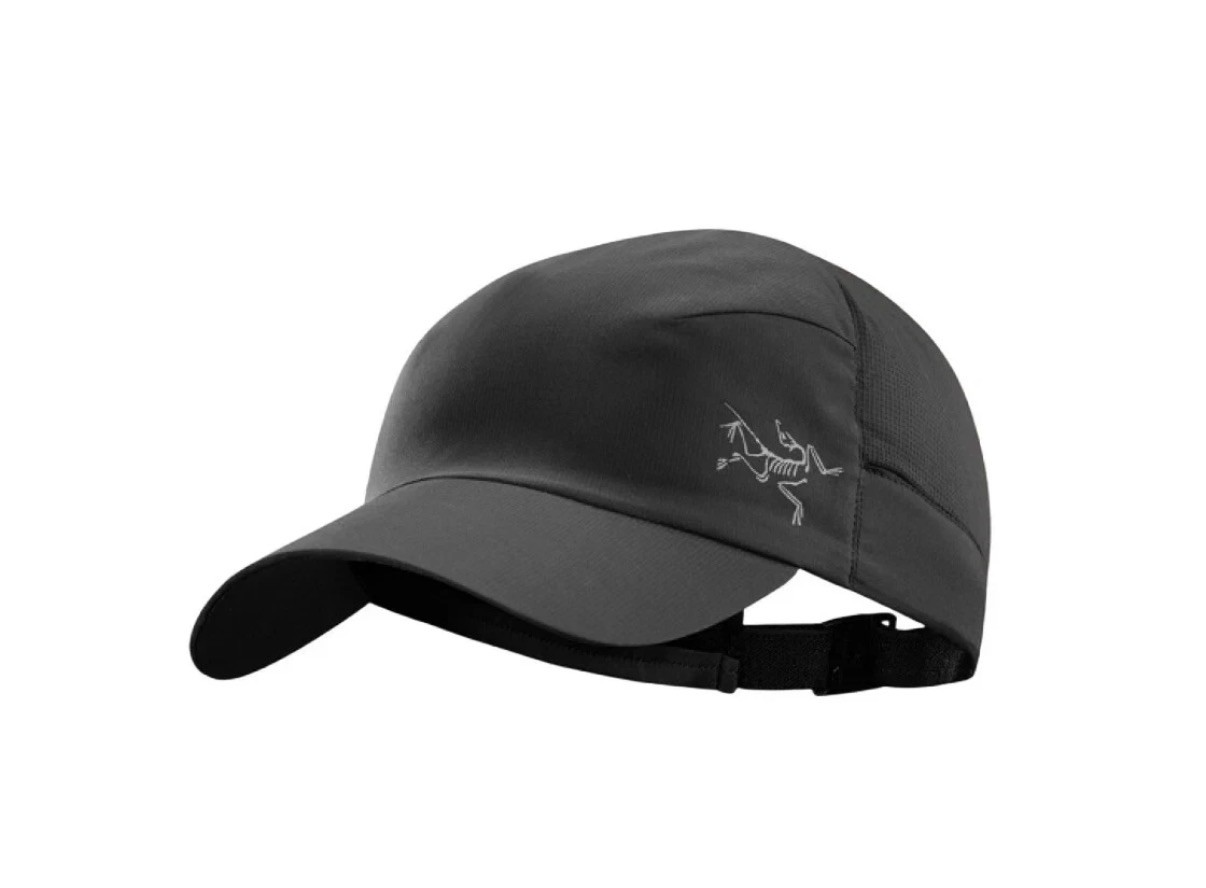 Arc’teryx Calvus Cap Performance Running Hat Black Lightweight Breathable L/XL