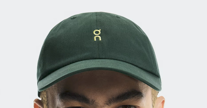 NEW On Cloud Running All-Day Cap Hat Obsidian One Size Adult Organic Cotton
