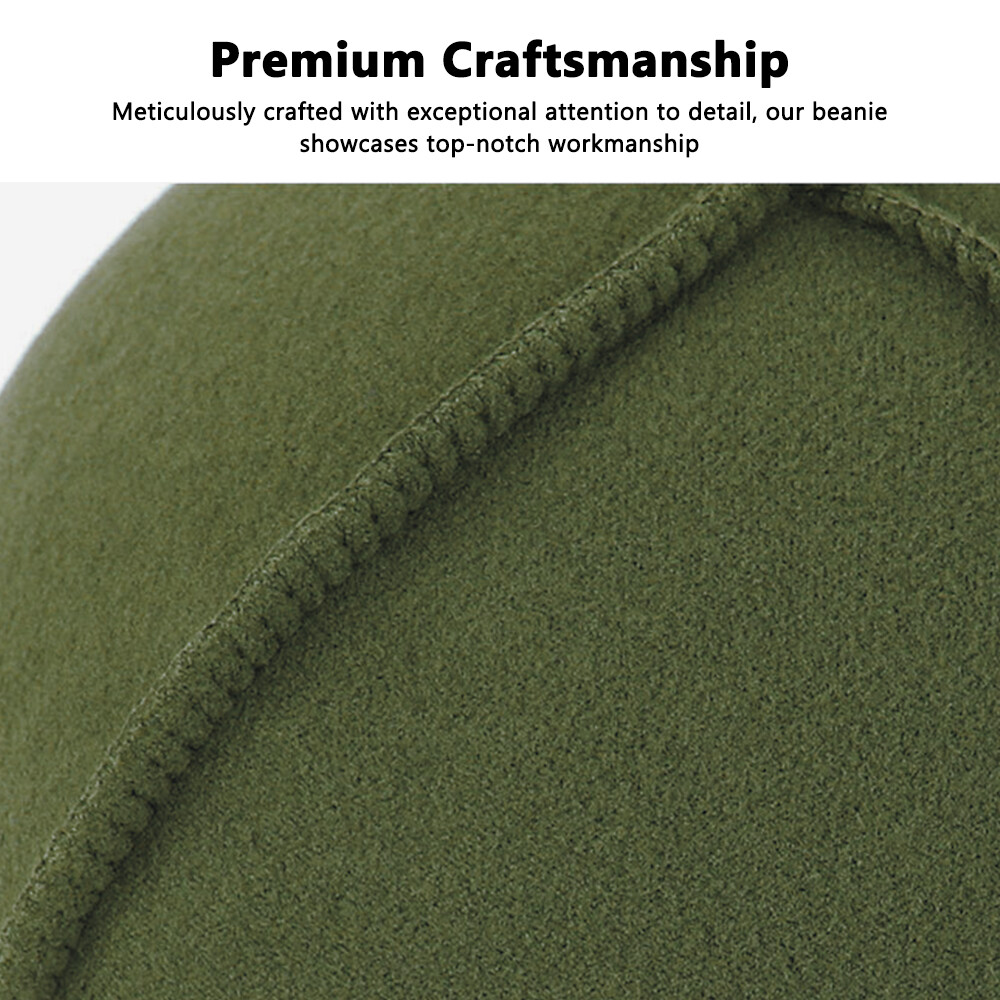 Military Tactical Skull Cap Winter Warm Fleece Windproof Ski Cycling Beanie Hat