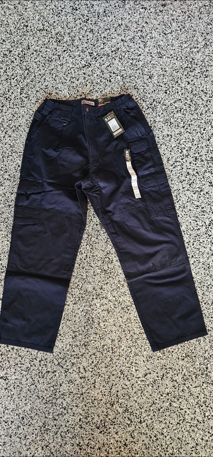 5.11 Tactical Men’s Navy Blue Cargo Pants Style 74251, Size 36×30