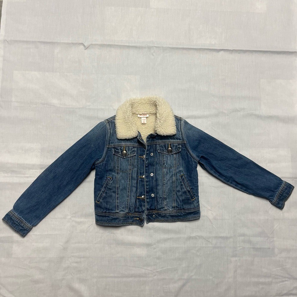 Kids Denim Sharpa Jacket