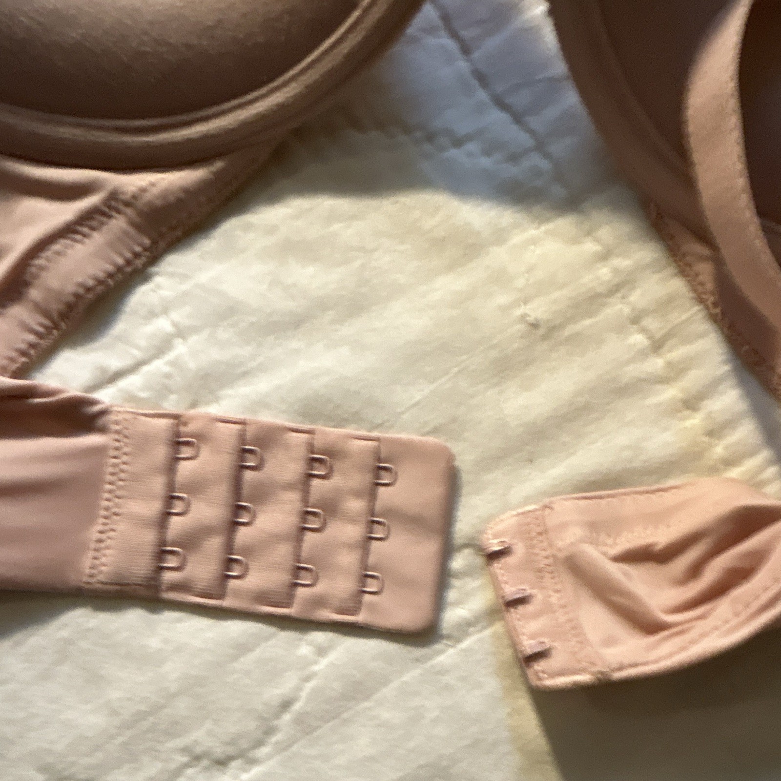 JOYSPUN 36DD Pink Lace Underwire Padded T-Shirt Bra Adjustable Straps