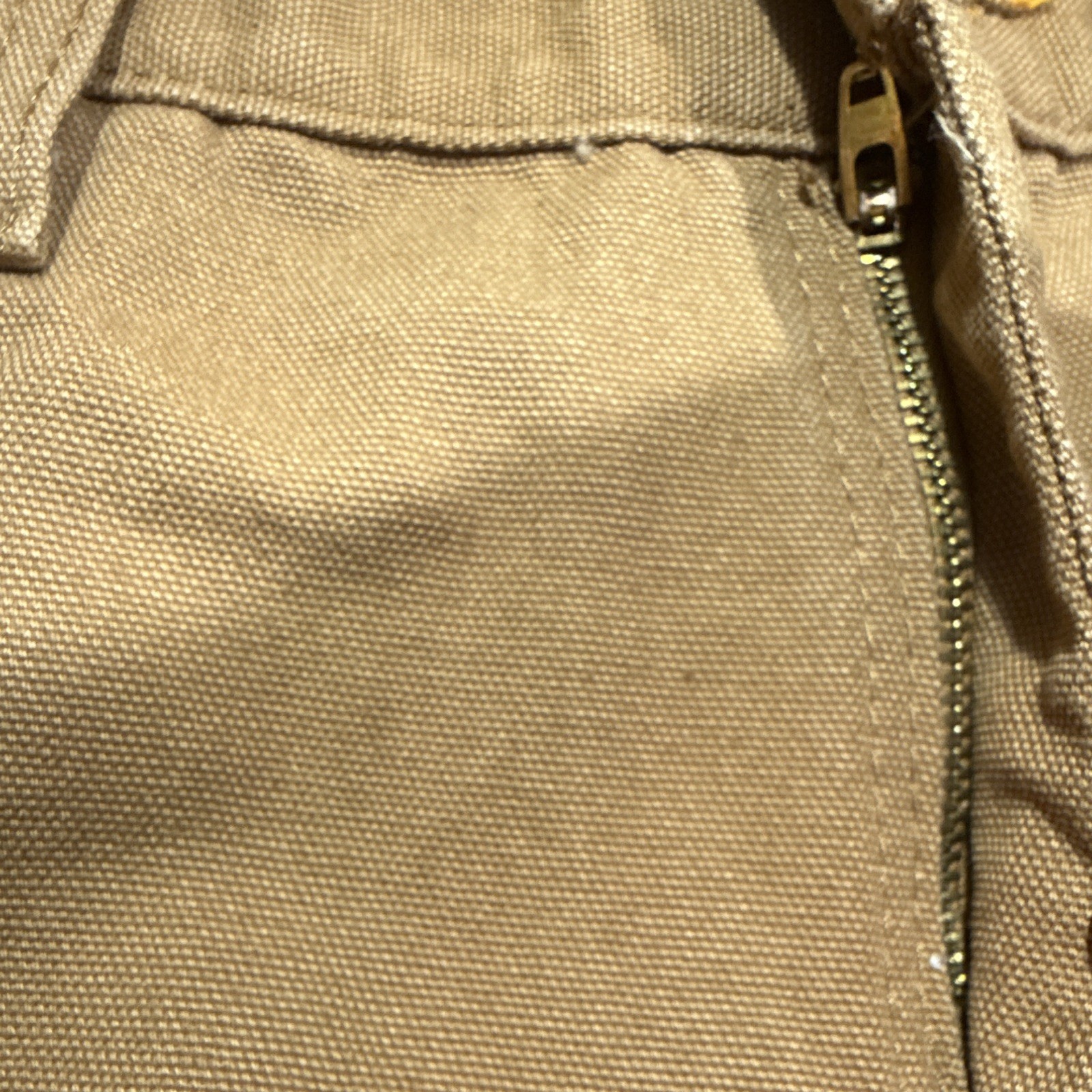Dickies W541956 Brown Cotton Canvas Work Pants Men’s 34×30 Construction