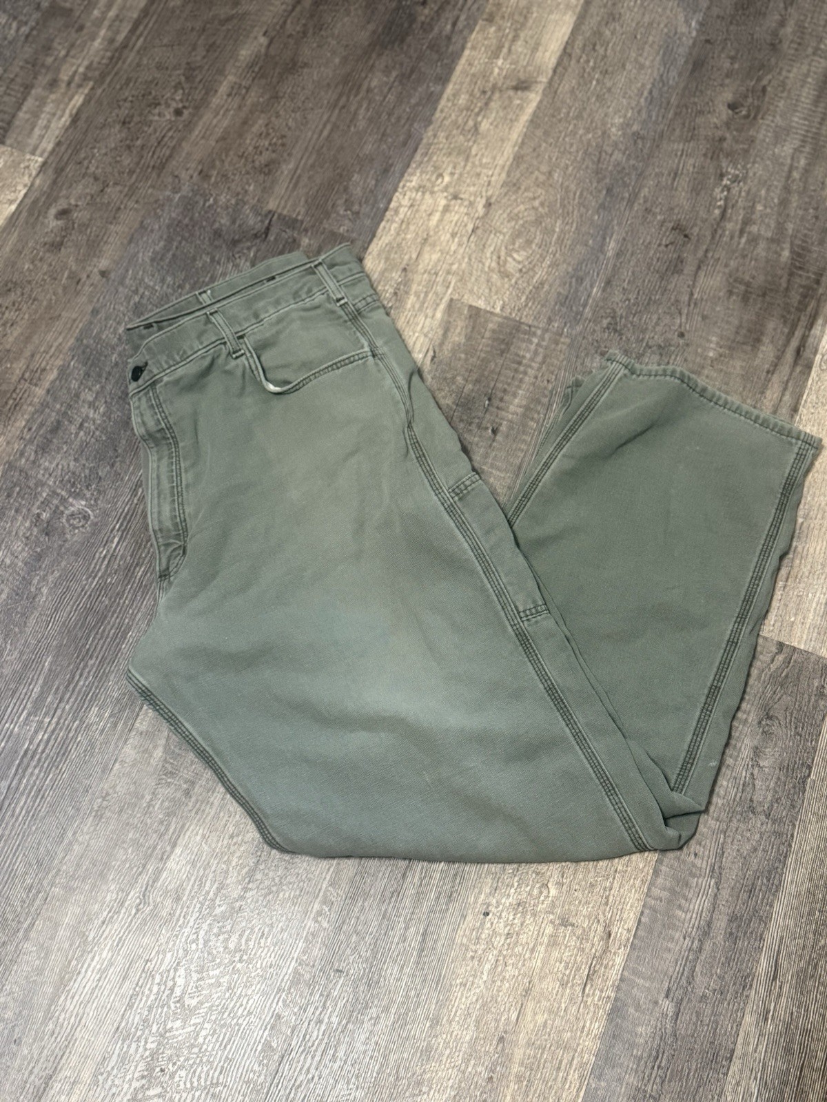 Carhartt Fire Flame Resistant Olive Work Pants MOS CAT 2 Original Fit ATPV