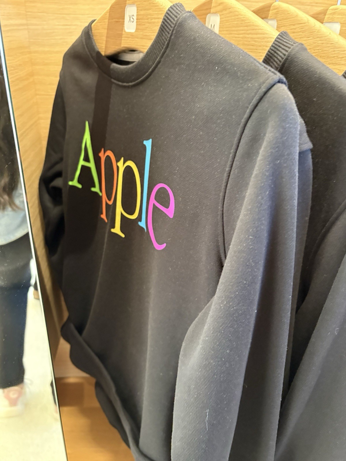 2026 WWDC New Apple Park Crewneck Pullover Sweatshirt Vintage 90s Logo