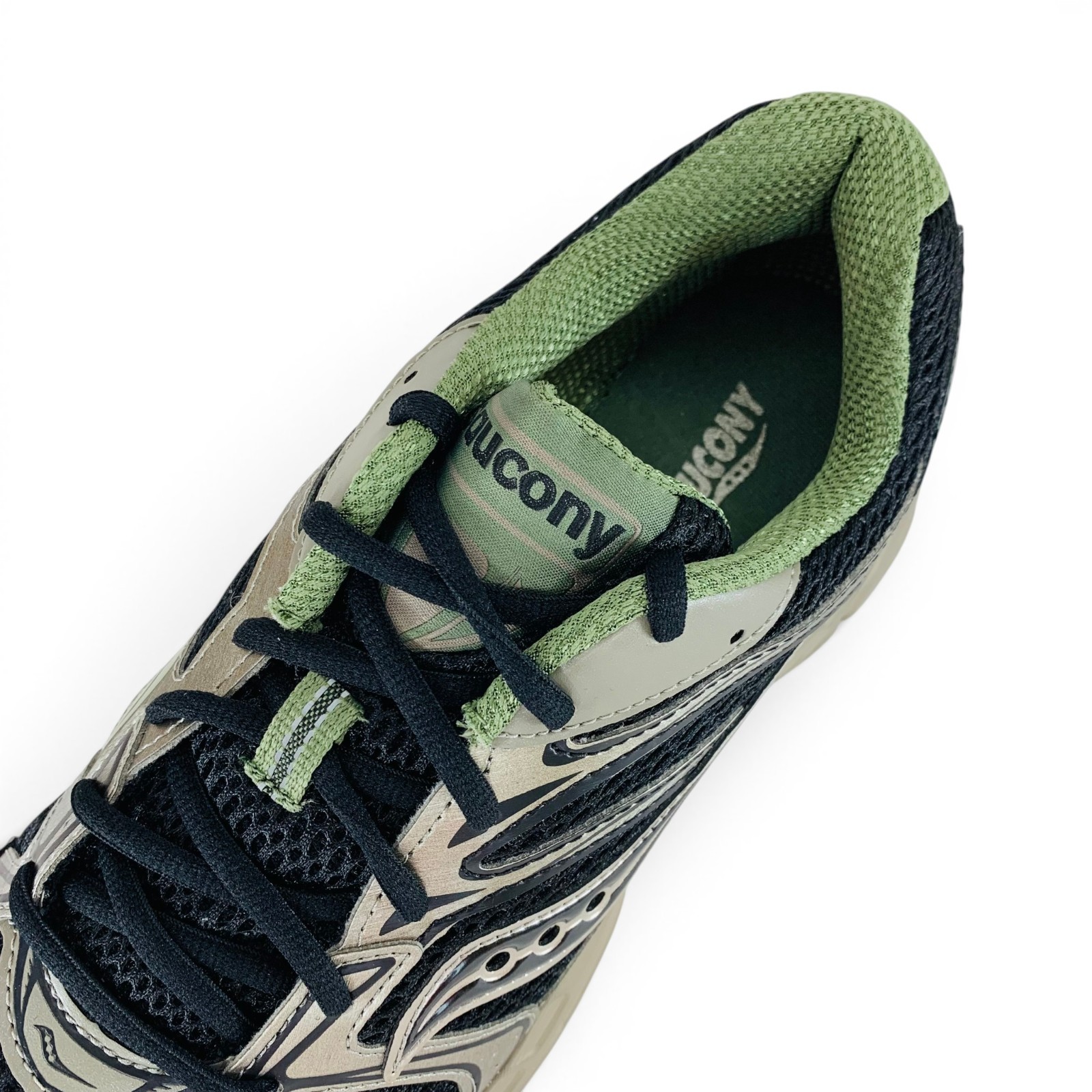 Saucony Ride Millennium Disrupt Olivine Black Sneakers Men’s Shoes S70812-80