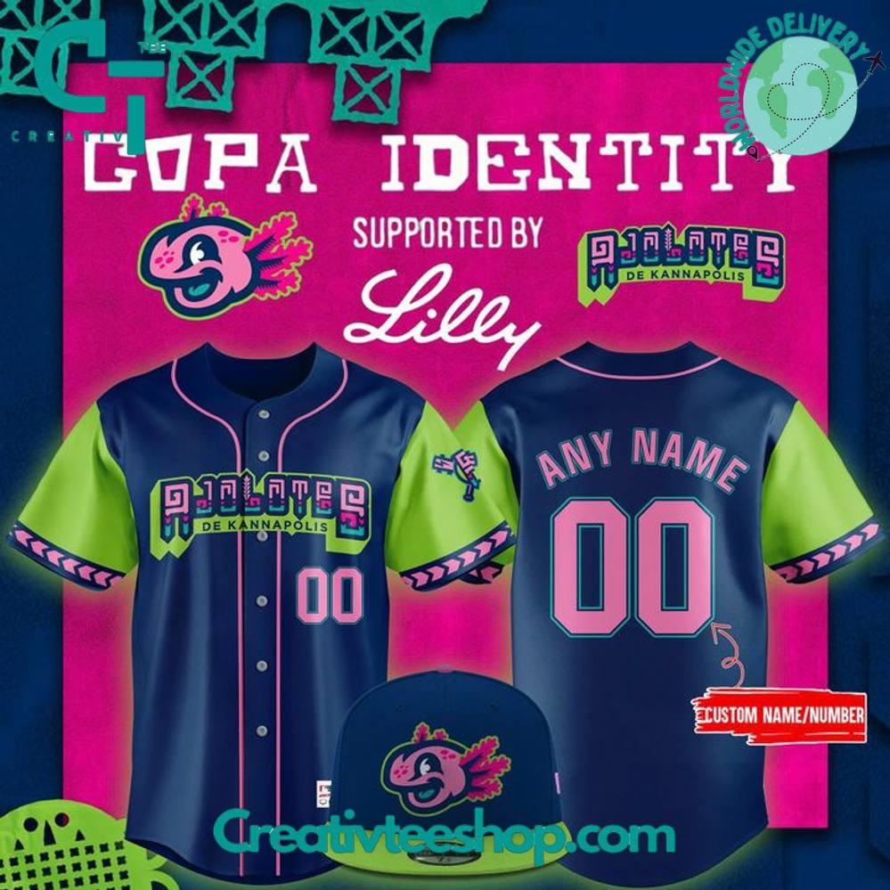 Kannapolis Cannon Ballers EvoShield Sublimated 2025 Ajolotes Copa Jerse