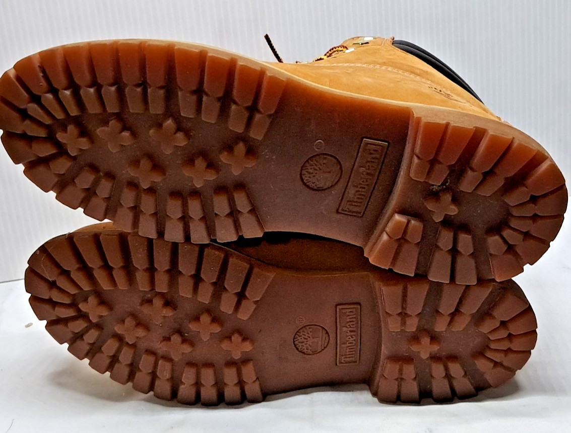 Timberland Waterville Nubuck Wheat Boots Double Collar Women’s Size 10 m