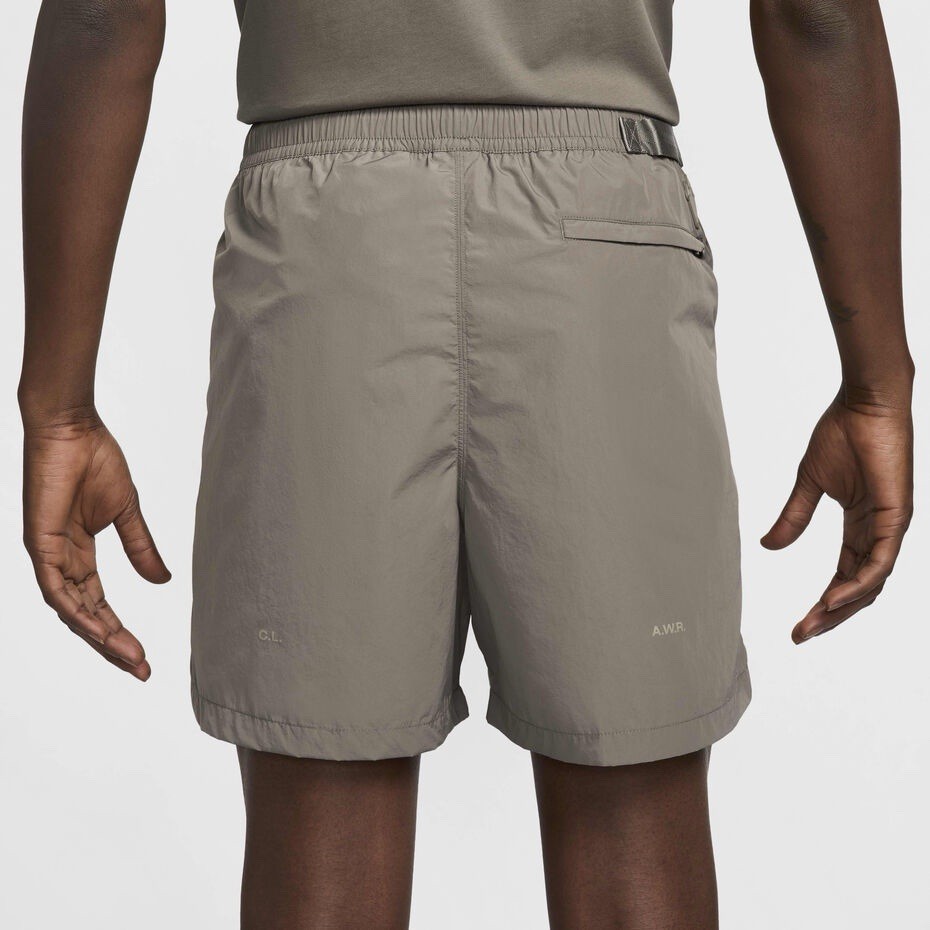 Nike x NOCTA Cardinal Nylon Shorts ‘Olive Grey’ FN8194-040 Size Small
