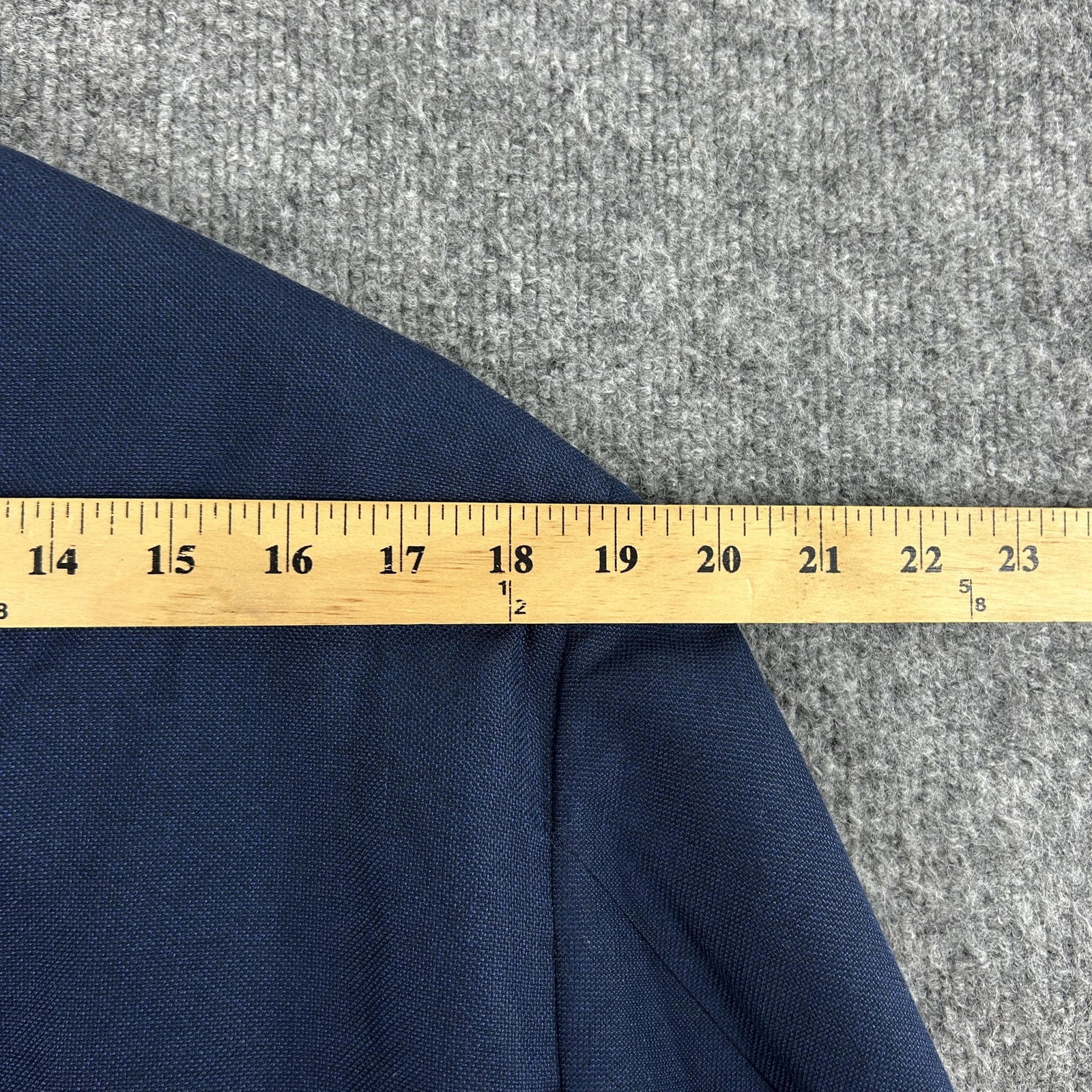 Corneliani Blazer Men 56 Silk Flax Sport Coat Blue Italy Meetings Office Work