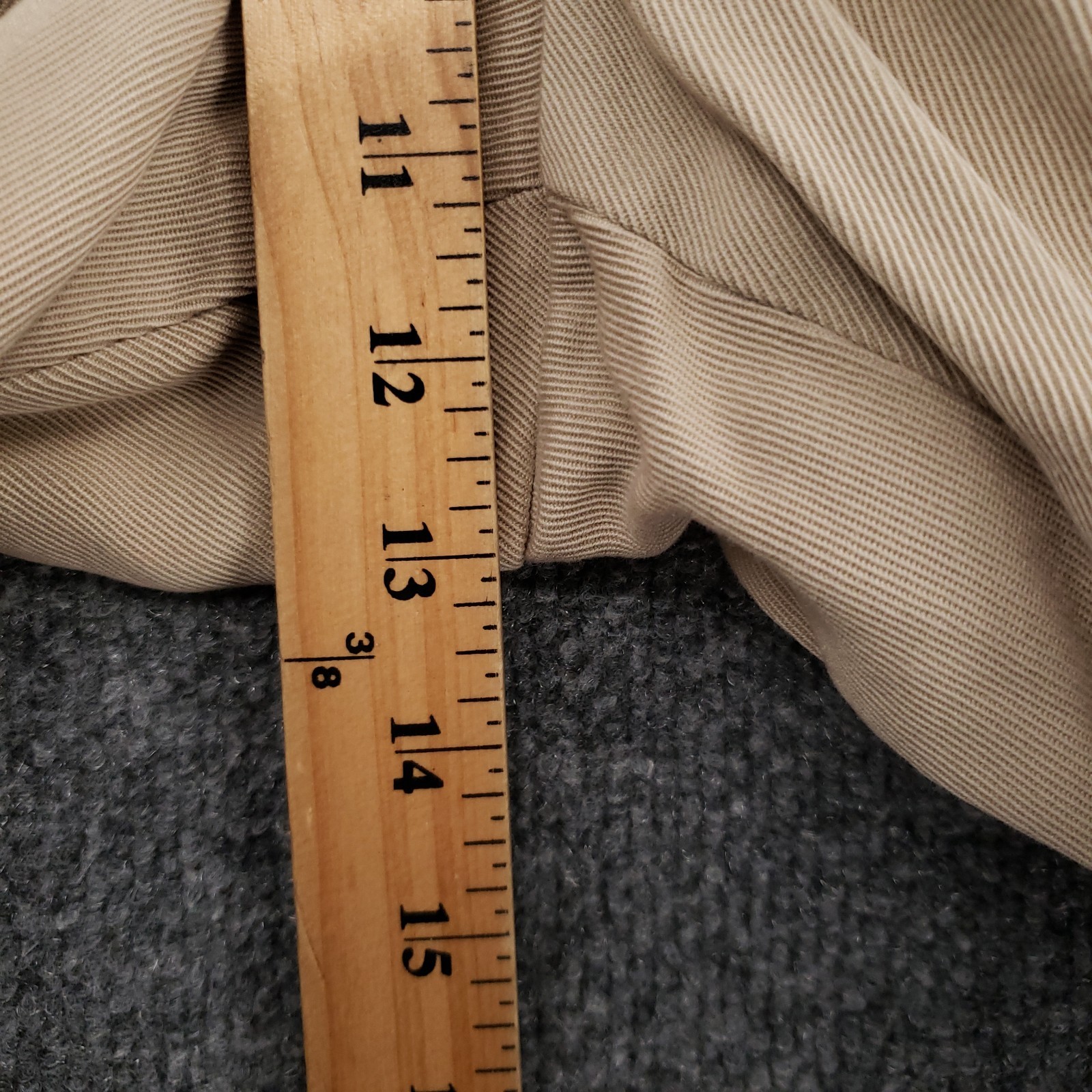 Gucci Pants Mens 30×26 48 Beige Gucci Bano Chino Flat Front Straight Trouser