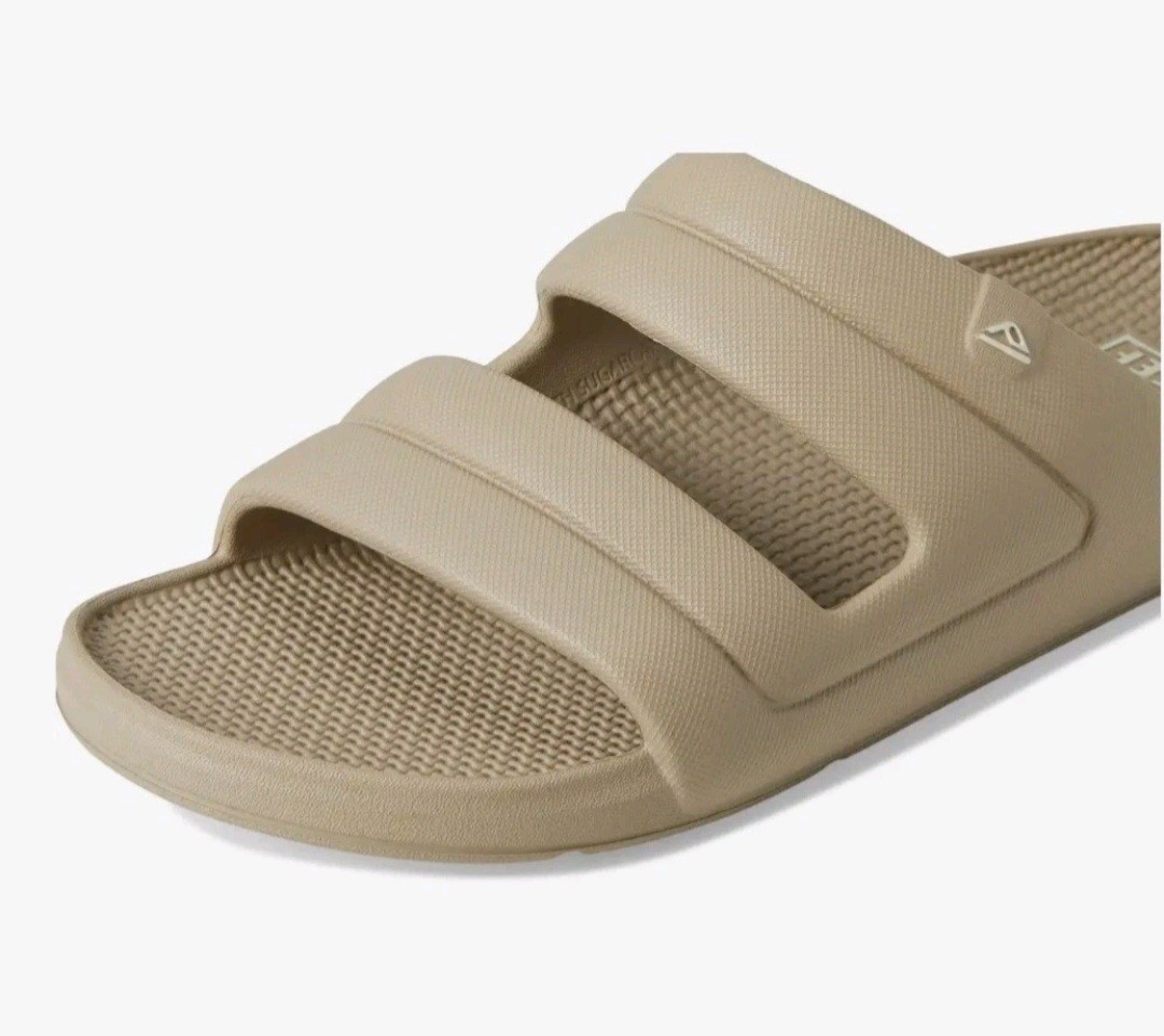 Size 12 – Reef Oasis Two-Bar Men’s Slides in Sand/Beige NWT – Water Friendly