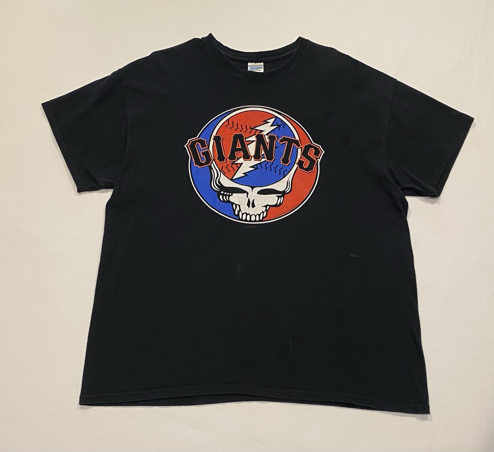 Vintage 2011 Grateful Dead Giants Shirt MLB Baseball Sports Band Tee Size XL