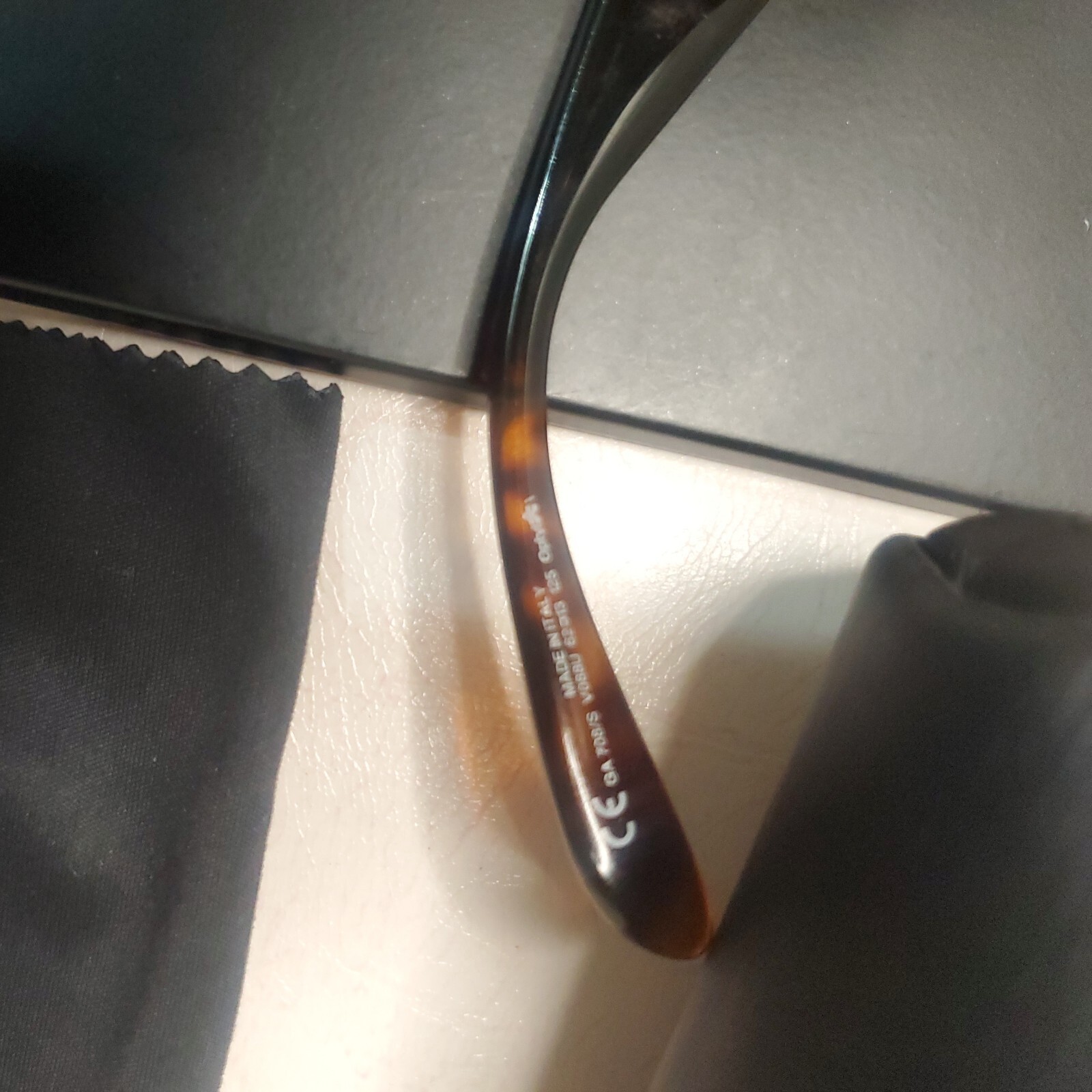 Preowned Giorgio Armani Sunglasses. Wide High Bridge Fit.