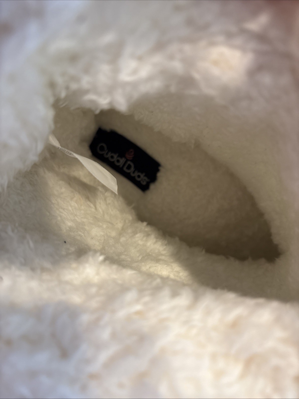 Cuddl Duds Luxe Sherpa Turn-Cuff Bootie Slipper Green