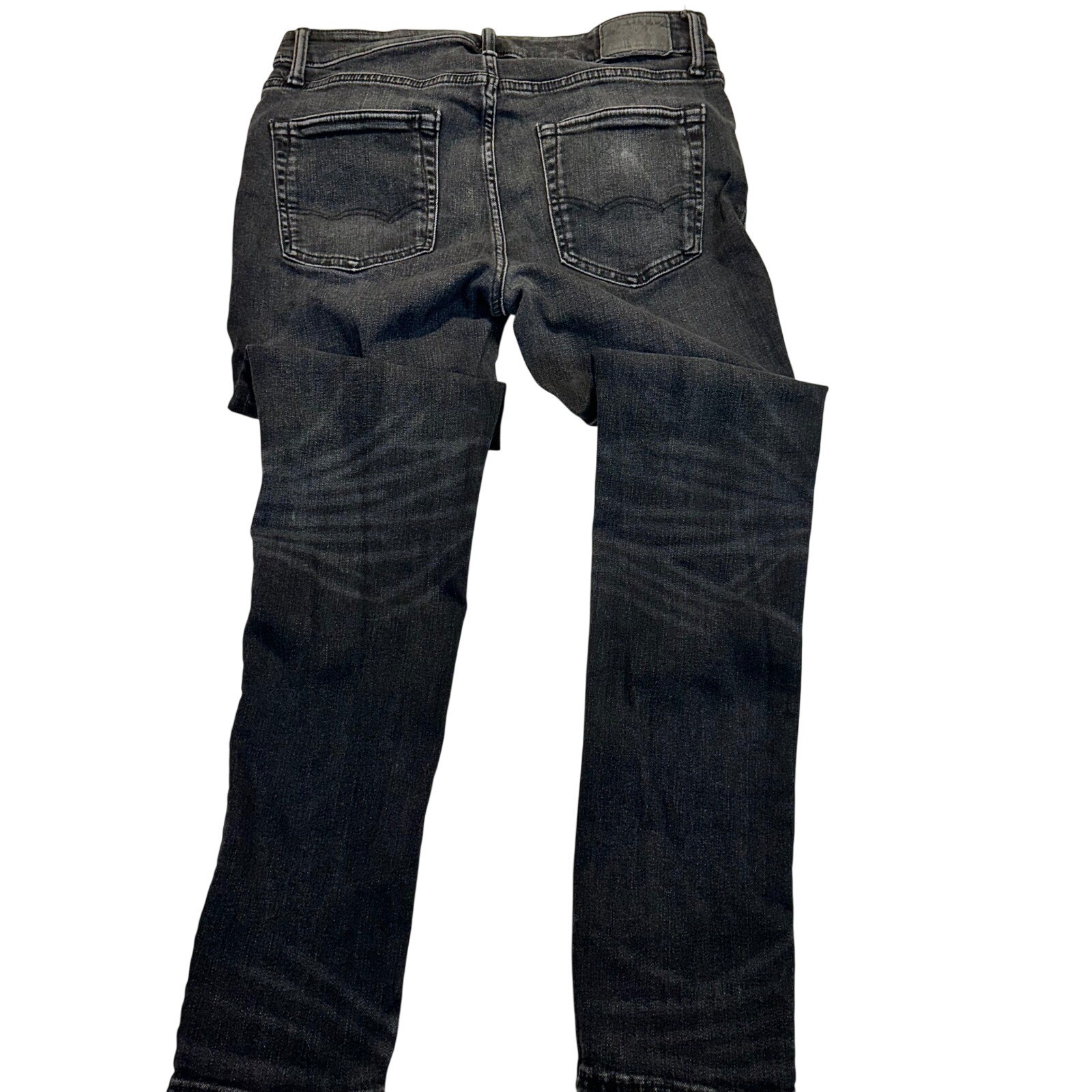 American Eagle Airflex+ Slim Jeans Mens 32×32 Faded Black Denim Pants