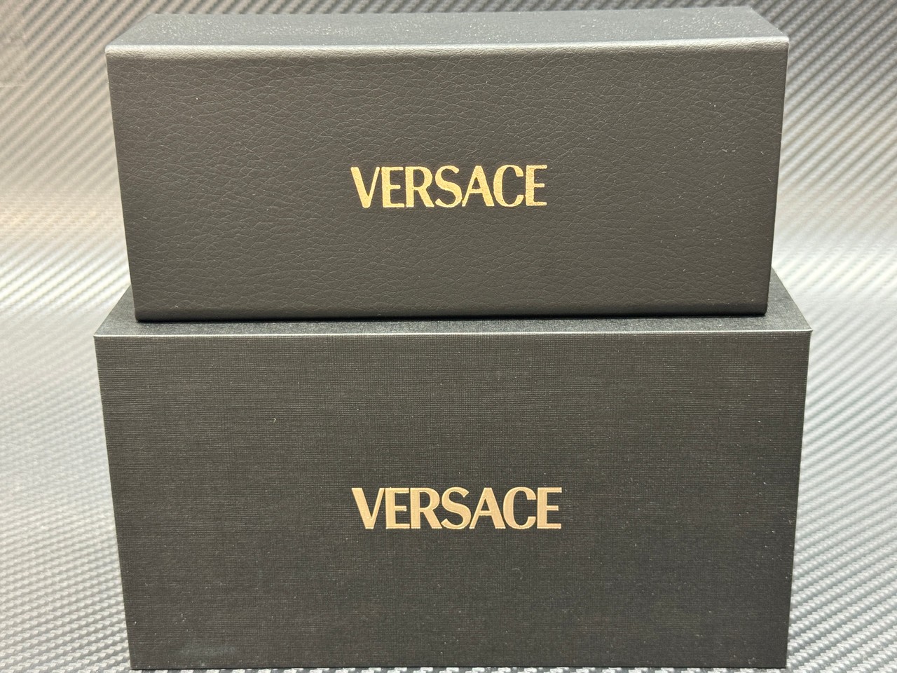 VERSACE VE2272 GB1 87 Black Grey Men’s 53 mm Sunglasses