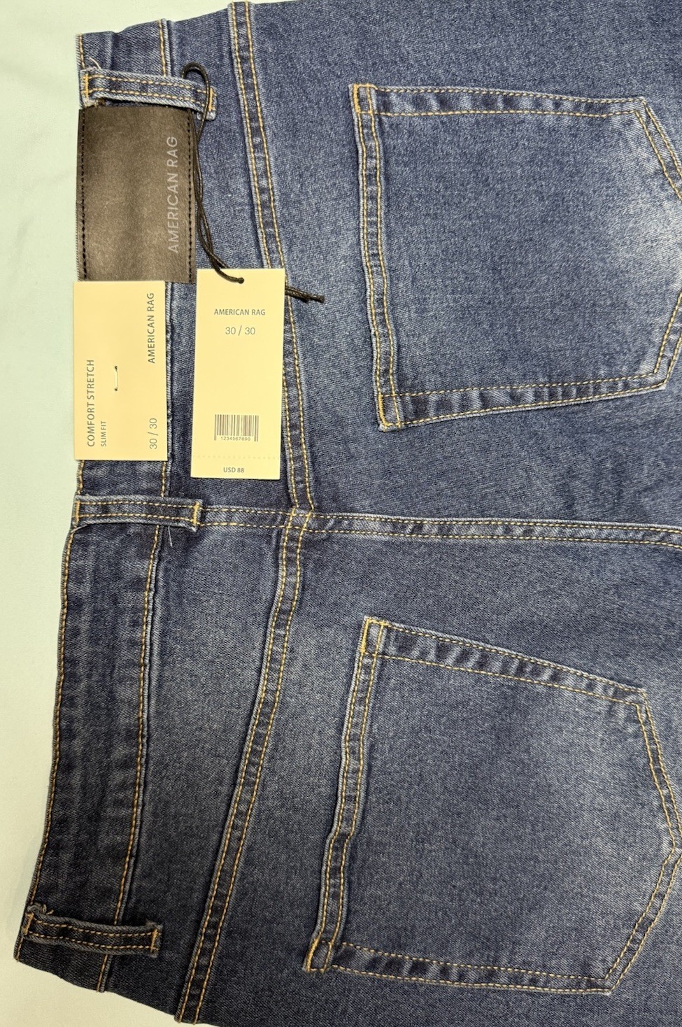 American Rag Jeans Men’s 30×30 Slim Fit Comfort Stretch