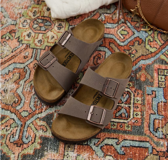 Birkenstock Arizona Birkibuc Mocha Soft Footbed Unisex Sandals Size 37-45
