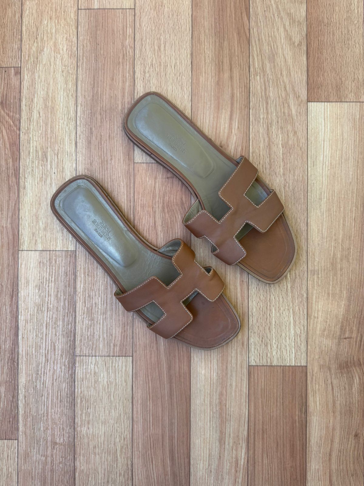 HERMES ORAN SANDALS WOMEN SIZE EU 41 , US 11 , UK 8
