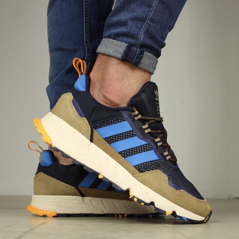 Adidas Originals ZX 1K Boost S Men’s Athletic Shoe Black Running Sneaker #544
