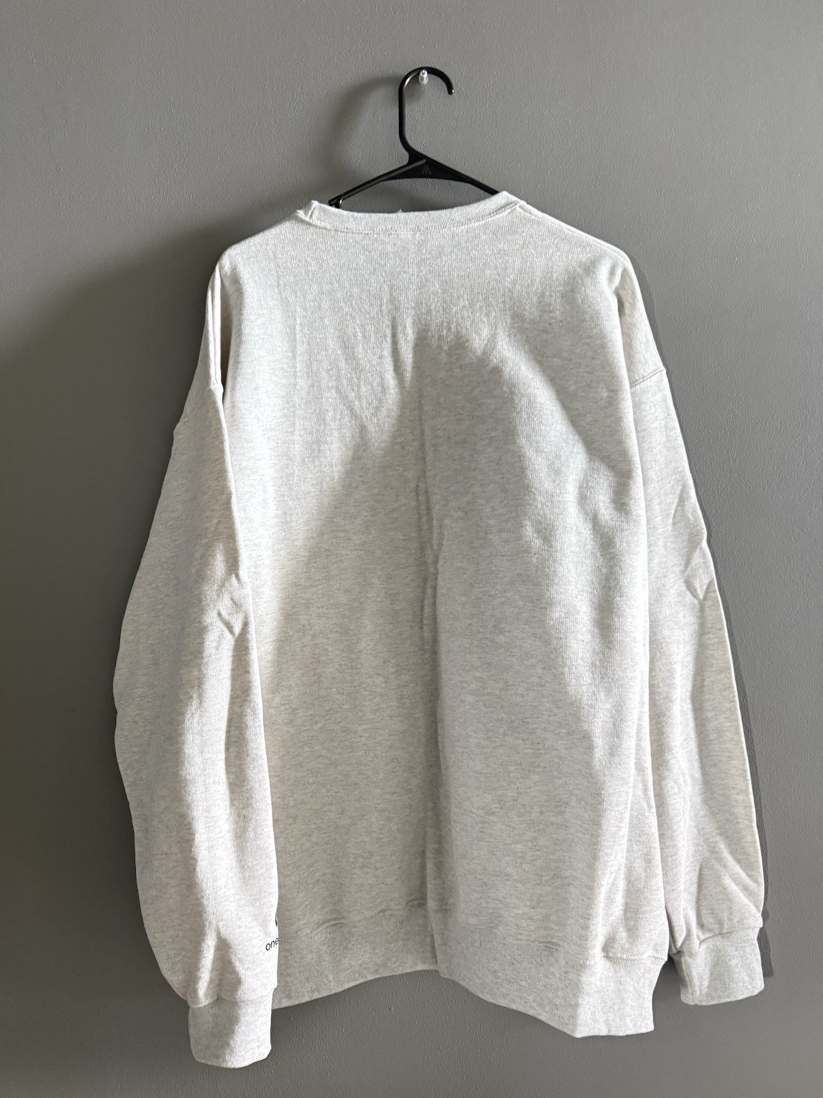 Jerzees NuBlend Blood Donor Sweatshirt Gray Mens XL Collegiate Pullover OneBlood