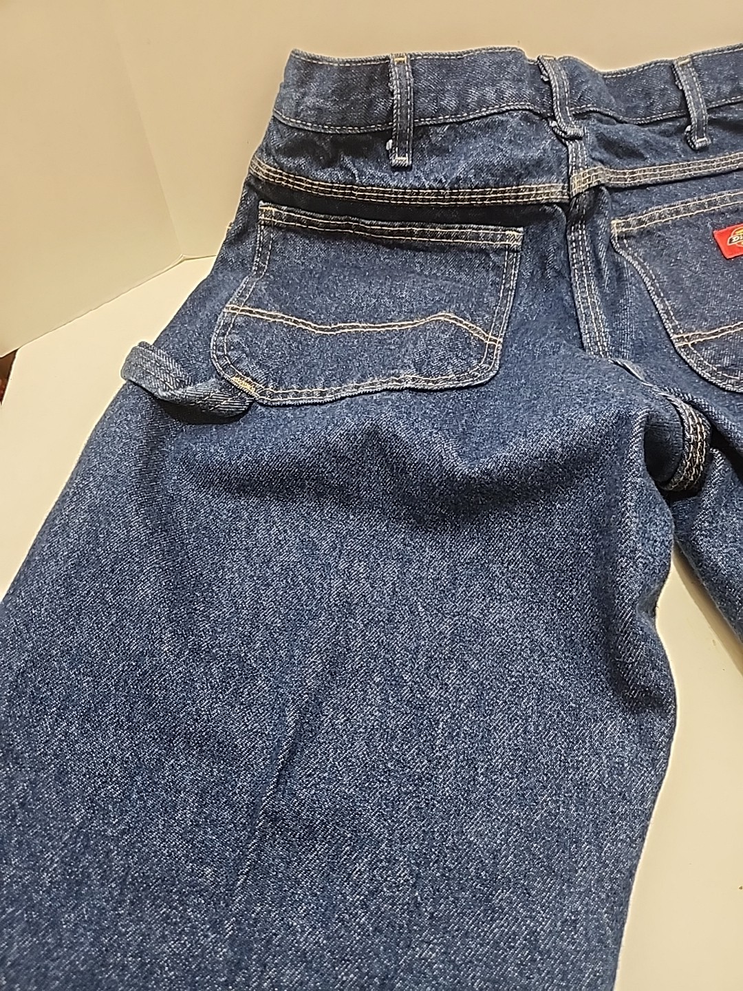 Dickies Carpenter Dk Heavy Jeans 32×34 Work Wear Red Label Baggy Wide Leg Skate