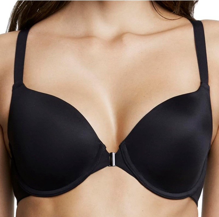 Dominique Talia Front Closure Racerback Bra Black 42F New with Tags
