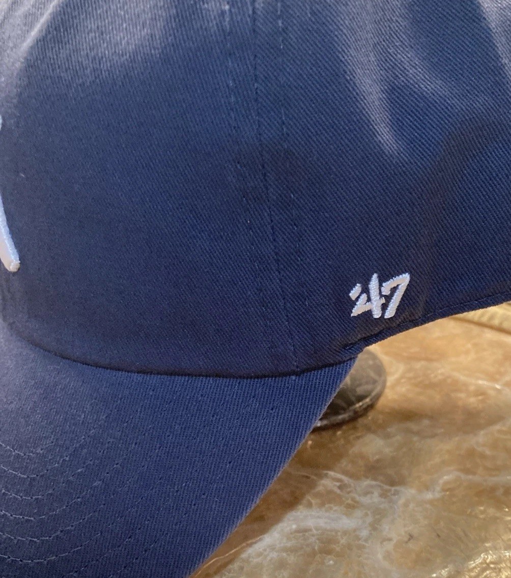 ’47 Brand New York Yankees Clean Up Hat Navy One Size Adjustable NWT