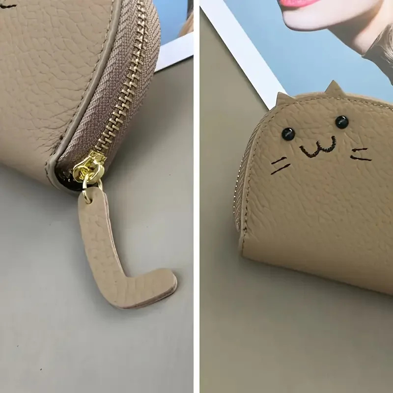 Cartoon Cat shaped design Wallet Women’s Multi-card slots Holder Cute Fashion