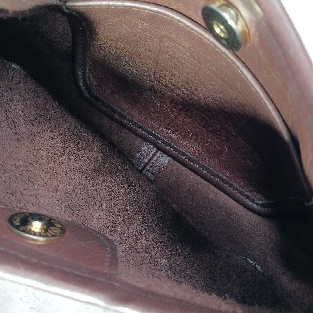 Old Coach Ergo Shoulder Bag 9027 Leather Brown